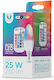 Forever Light Smart Lampe LED 9W für Fassung E14 und Form C37 RGBW 250lm