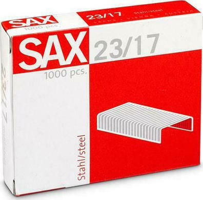 Sax Staples 23/17 1000pcs 152317