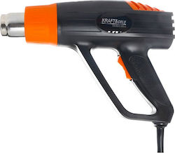 Kraft & Dele KD10390 Pistol Termic de Aer 2000W cu Setare până la 600°C Kraft & Dele KD10390 Pistol Termic de Aer 2000W cu Setare până la 600°C