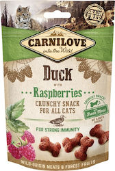 Carnilove Fresh & Crunch Snack Treats with Duck Duck & Raspberry Snack for Adult Cats 50gr 020-0717