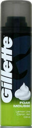 Gillette Lemon Lime Αφρός Ξυρίσματος 200ml