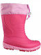 Cizme de cauciuc pentru copii P6501F Fuchsia
