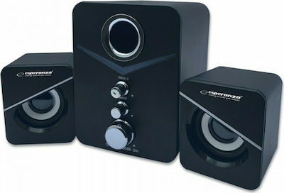 Esperanza Cancan 2.1 Speakers 6W Black