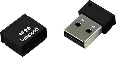 GoodRAM UPI2 64GB USB 2.0 Stick Schwarz