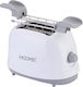 Hoomei Toaster 2 Slots 800W White