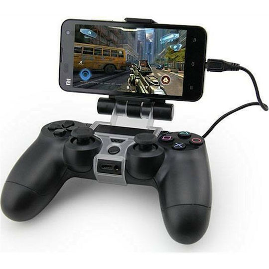 Dobe Mobile Phone Clamp Βάση Φόρτισης για 1 χειριστήριο PS4 Στήριξης Κινητού Μαύρη