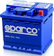 Sparco Batterie Auto KK55 mit Kapazität 55Ah und CCA 450A