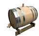 Tesias Wine Wooden Barrel with Tap 30lt 0730