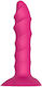 Dream Toys Twisted Plug with Suction Cup Anal Plug Fuchsia 14cm