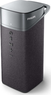 Philips TAS3505 Wasserdicht Bluetooth-Lautsprecher 5W mit Batterielaufzeit bis zu 10 Stunden Gray