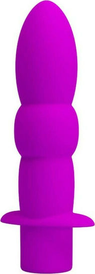 Pretty Love Wyatt Anal Vibrator Purple 11.5cm