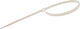 Elmark Δεματικά Καλωδίων Πλαστικά 370mmx3.5mm σε Λευκό χρώμα (100τμχ) (500373)