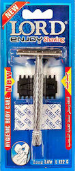 Lord Shave DE L122C Closed Comb Safety Razor