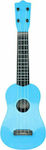 Eddy Toys Wooden Guitar Blue for 3+ Years