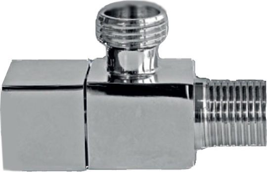 Karag Praxis Wasserhahn / Schalter Ecke 1/2" x 1/4" Schwerlast-Kugelventil
