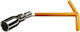 Sparta Zündkerzenschlüssel Schwenkbar 21mm