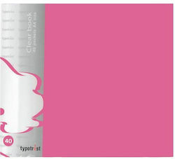 Typotrust Ντοσιέ Σουπλ για Χαρτί A4 Ροζ Typotrust Ντοσιέ Σουπλ για Χαρτί A4 Ροζ