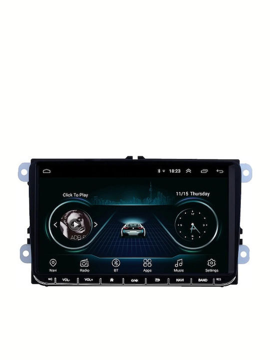 Автомобилна Аудио Система (Блутут/USB/WiFi/GPS/Apple-Carplay/Android-Auto) с Тъчскрийн 9"