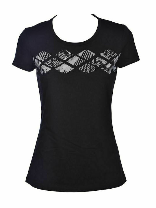 Arena Driven Damen Sportlich T-shirt Schwarz