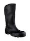 Dunlop Devon Full Safety Non-Slip Work Wellies Knee Black