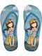 Kids' Flip Flops Blue Belle