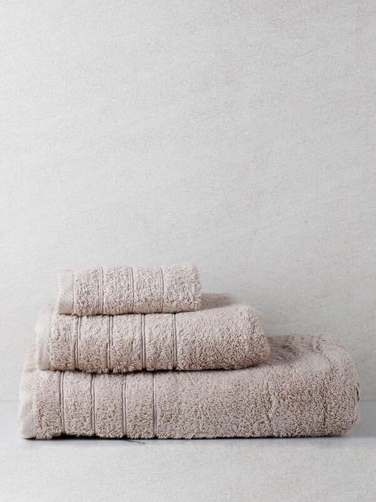 Sunshine Πετσέτα Σώματος Dory 80x150εκ. Beige M...