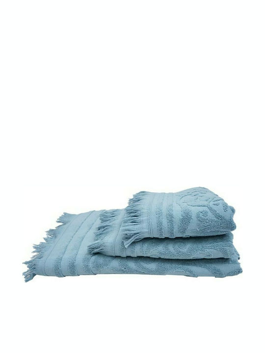 Sunshine Hand Towel Fringe 40x60cm Petrol Weigh...