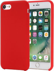Sonique Liquid Umschlag Rückseite Silikon Rot (iPhone 6/6s) 46-61670