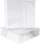 MediaRange CD Box pentru 1 Disc în Culoare Transparentă 1buc