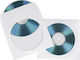 HAMA CD/DVD Sleeve White 100pcs