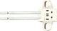 VK Lighting Dulie Alimentare cu Soclu G4 în culoarea Alb Set 1buc 38106-017605