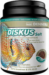 Dennerle Diskus Soft Granules Fischfutter für Fische mit Spirulina 1000ml 450g