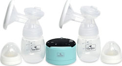 Lorelli Pompa de sân dublă electrică Daily Comfort Double Funcționează cu curent electric Fără BPA Turcoaz 180ml