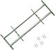 vidaXL Adjustable Security Window Bars with 2 Bars 1000-1500mm Grilles