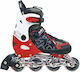 Amila Kids Adjustable Inline Rollers Red