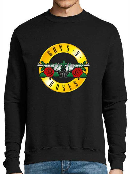 Sweatshirt Guns n' Roses Black