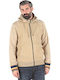 O'neill Reverz Men's Sweatshirt Jacket with Hood and Pockets Ecru