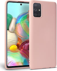 Sonique Liquid Coperta din spate Silicon Roz (Galaxy A51) 46-61488