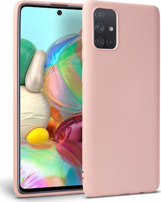 Sonique Liquid Coperta din spate Silicon Roz (Galaxy A51) 46-61488