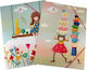 Santoro Folder with Rubber Band and Ears for Paper A4 Kori Kumi (Μiscellaneous Designs/Colors)