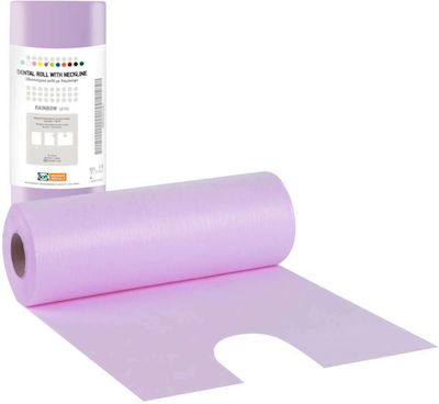 Bournas Medicals Prosop Dentar în Rol Violet 1ply + 1ply fără dozator 1buc