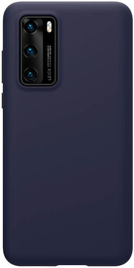 Nillkin Flex Pure Liquid Back Cover Silicon Albastru (Huawei P40)