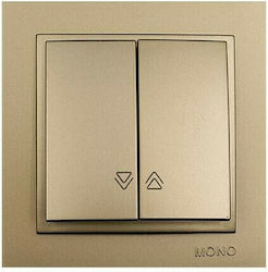 Mono Electric Despina Metallic Вграден Стенен п...