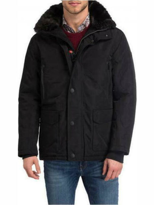 Halifax Geacă De Iarnă Parka Waterproof Neagră
