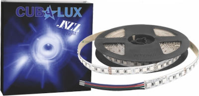 Cubalux Rezistentă la apă Bandă LED Alimentare 24V RGB Lungime 5m și 120 LED-uri pe Metru