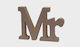 Faitakis Pack Wooden Letter 15x15cm Thickness 18mm 1 Piece