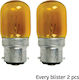 VK Lighting Λαμπάκι Νυκτός 7W για Ντουί B22 2τμχ