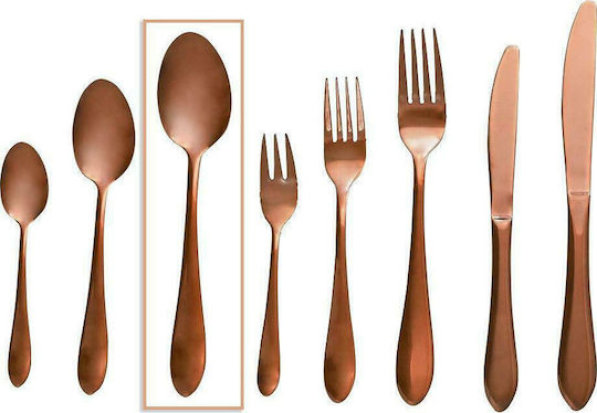 Espiel Prime Fruit Stainless Steel Orange 20cm Spoons 12 Pieces