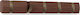 Umbra Κρεμάστρα Τοίχου Flip 5 Hook Ξυλινη 5 Θέσεων Καφέ 50.8x3.2x6.7cm