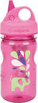 Nalgene Grip-N-Gulp Kids Water Bottle Plastic Pink 350ml